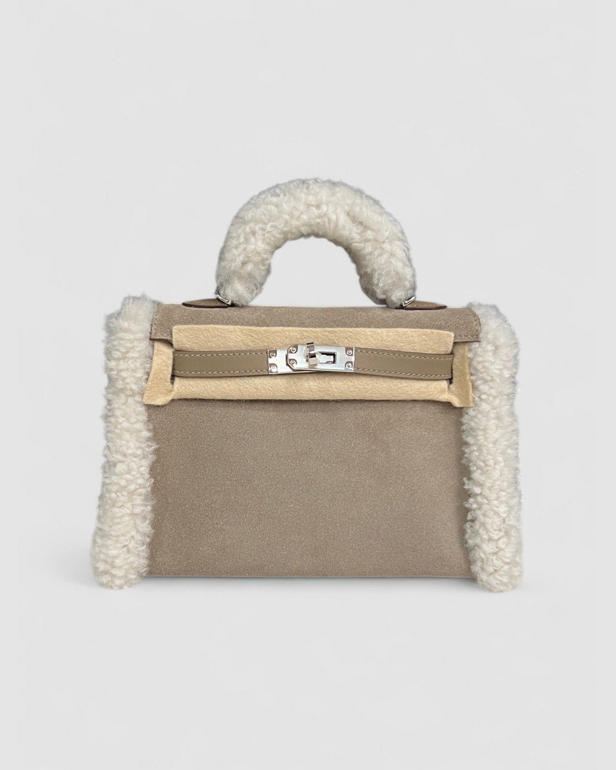 Hermes Mini Kelly K20 Teddy